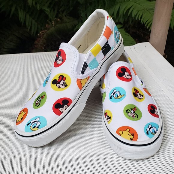 Vans x Disney World 50th Anniversary Classic Slip-On Sneakers - Picture 3 of 16
